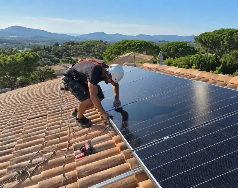 Installateur panneaux solaires Grandchamp-des-Fontaines — pose photovoltaïque sur toiture