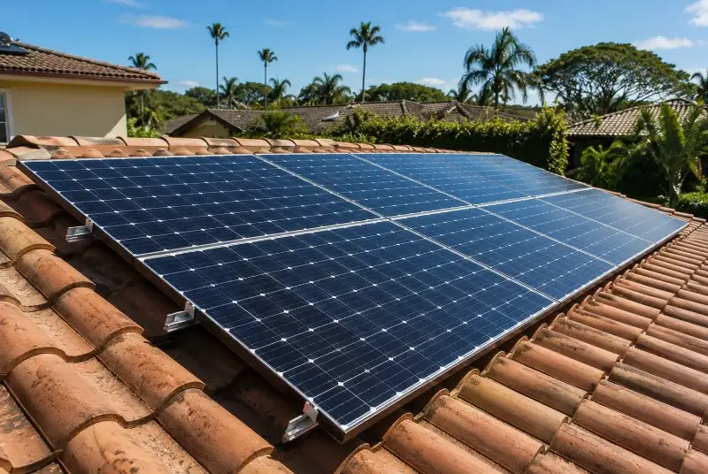 Installation de panneaux solaires à Grandchamp-des-Fontaines
